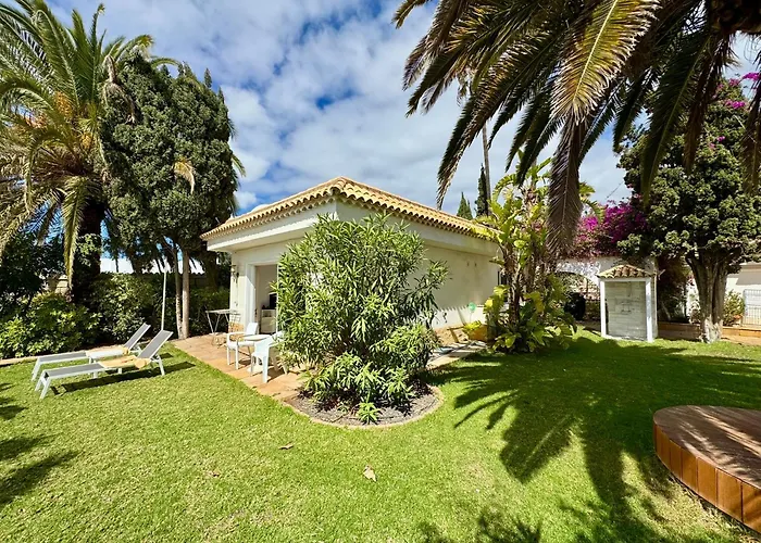 Casa Lilo, En Jardin Grande,con Gran Piscina, Con Pergola Y Barbacoa * 阿罗纳