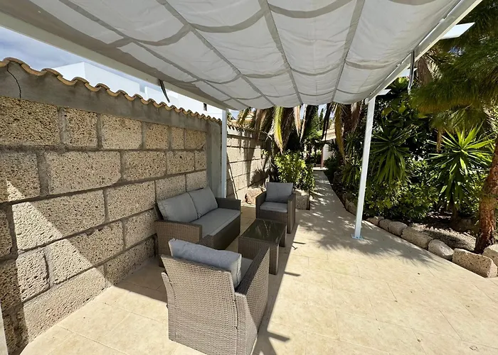 Casa Lilo, En Jardin Grande,con Gran Piscina, Con Pergola Y Barbacoa * ארונה