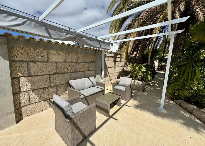 别墅 Casa Lilo, En Jardin Grande,con Gran Piscina, Con Pergola Y Barbacoa