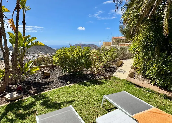Casa Lilo, En Jardin Grande,con Gran Piscina, Con Pergola Y Barbacoa * 아로나